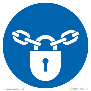 Mandatory: Keep locked